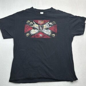Brantley Gilbert Shirt Mens L Black Country Music devil don’t sleep tour 2017